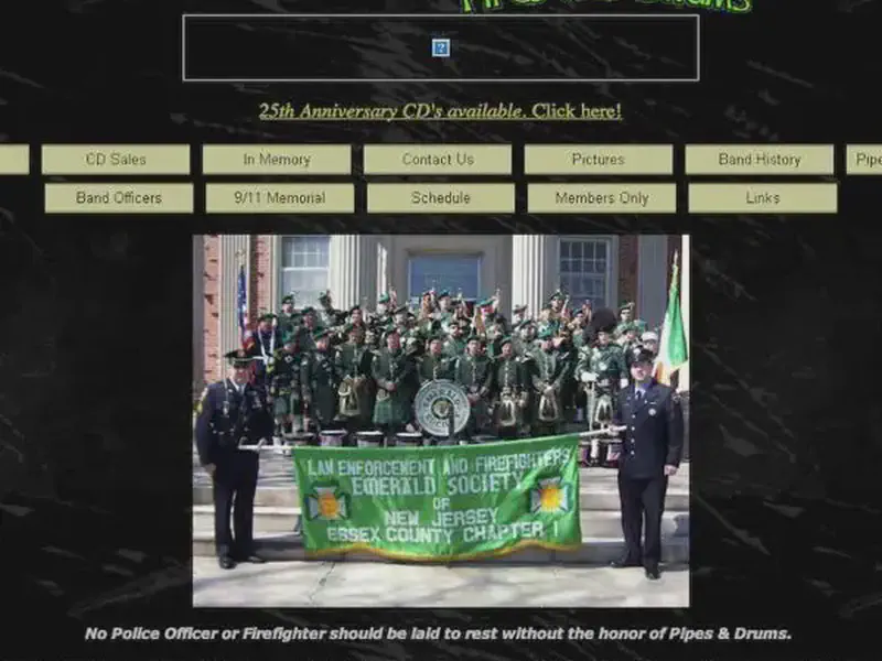 essex county nj police & fire pipe band