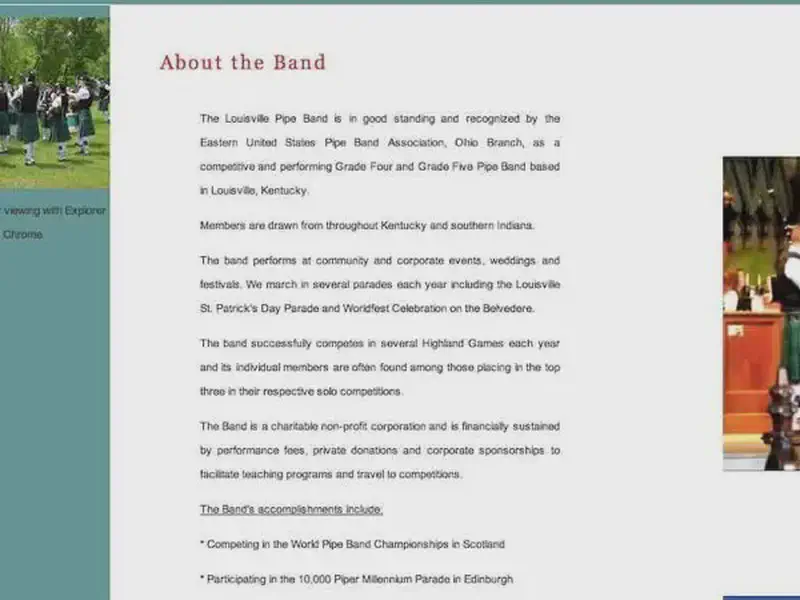 louisville pipe band