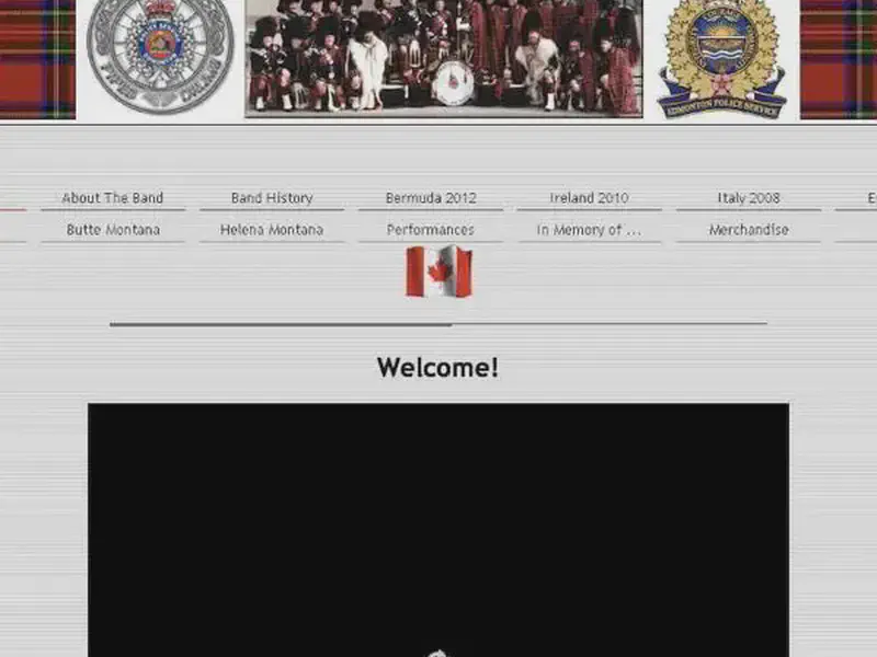 pipes and drums of the edmonton police service