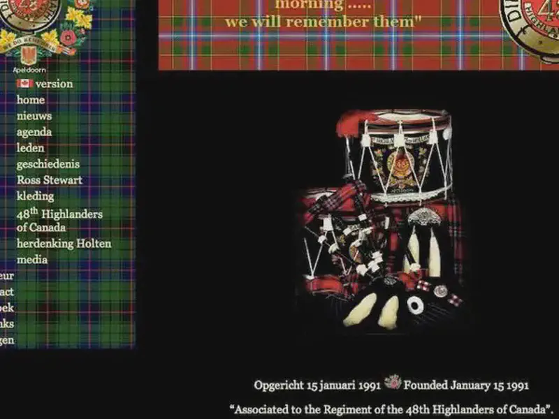 48th highlanders of holland