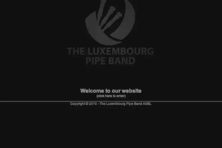 luxembourg pipe band
