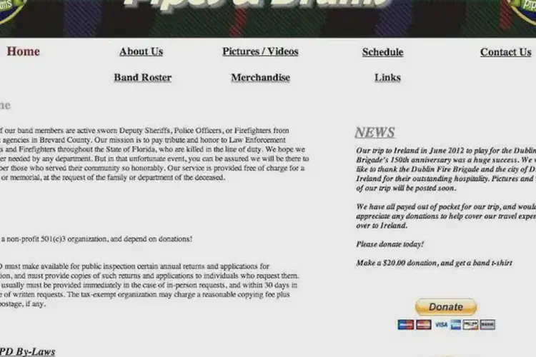 Brevard Police And Fire Pipes And Drums