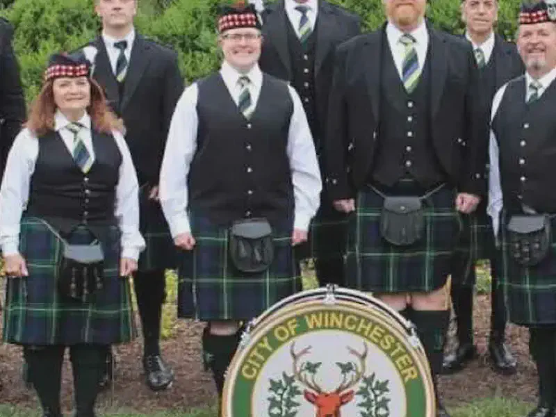 city of winchester pipeband
