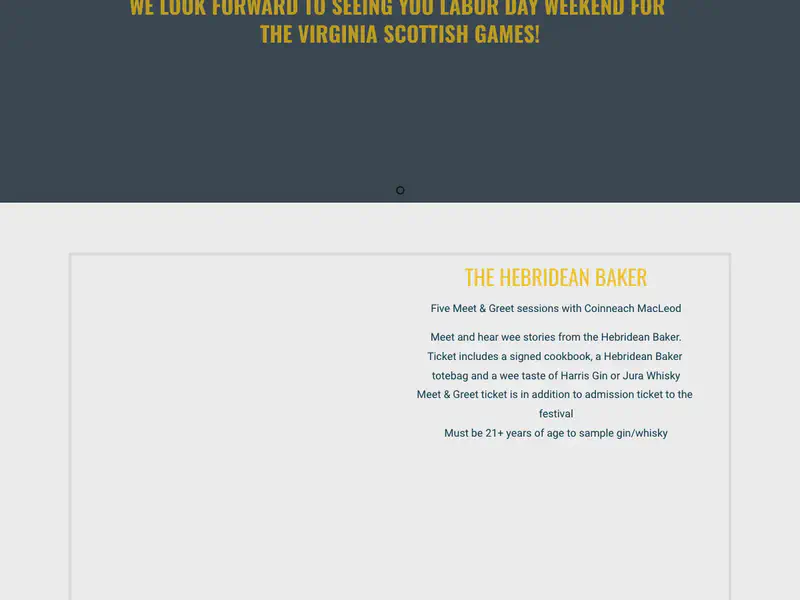 Virginia Scottish Games
