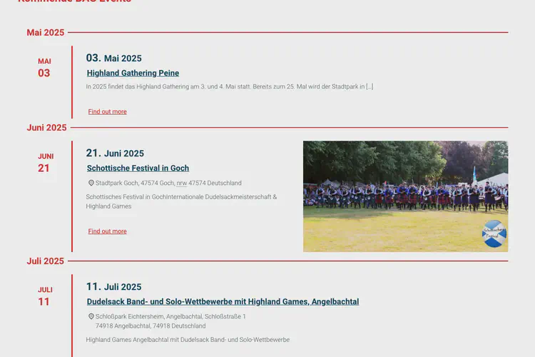 Highland Gathering Peine