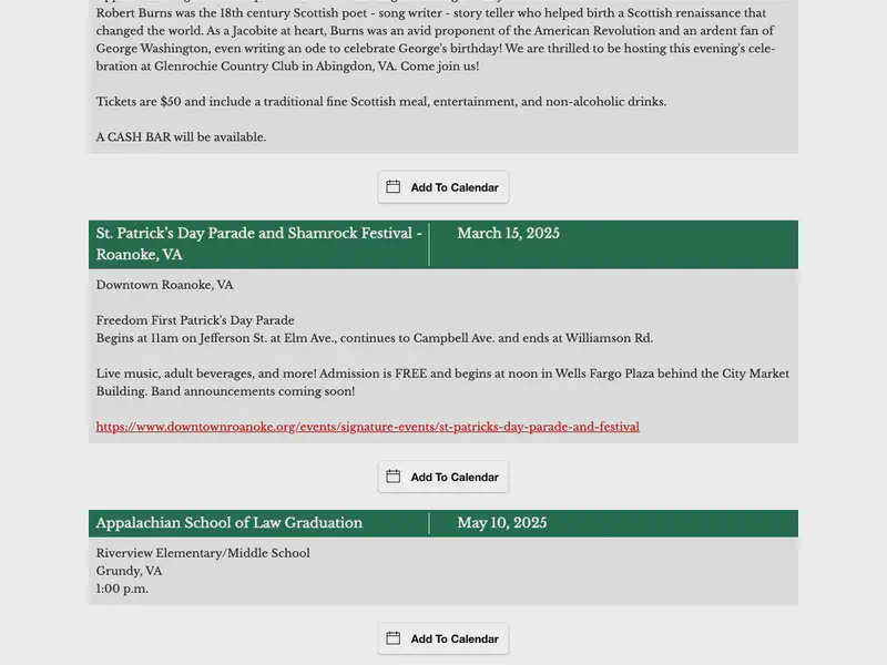 St. Patrick’s Day Parade and Shamrock Festival