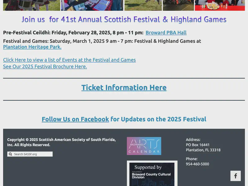Southeast Florida Scottish Festival & Highland Games