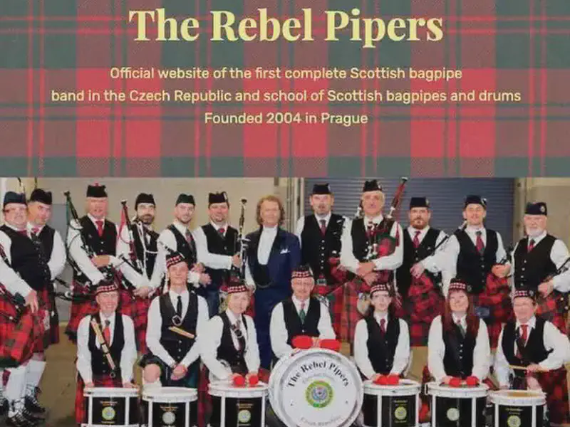 the rebel pipers - pipes and drums