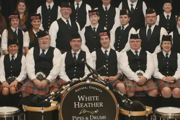 White Heather Pipes & Drums
