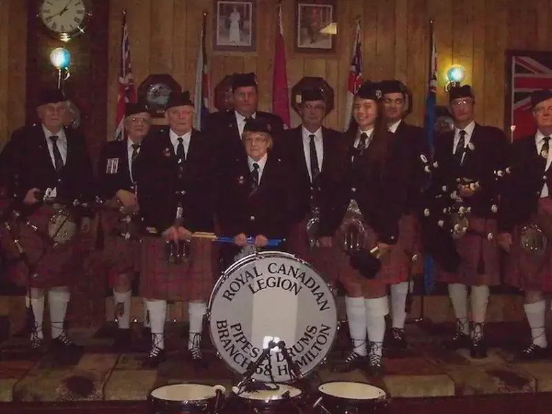 Branch 58 Royal Canadian Legion Pipes and Drums