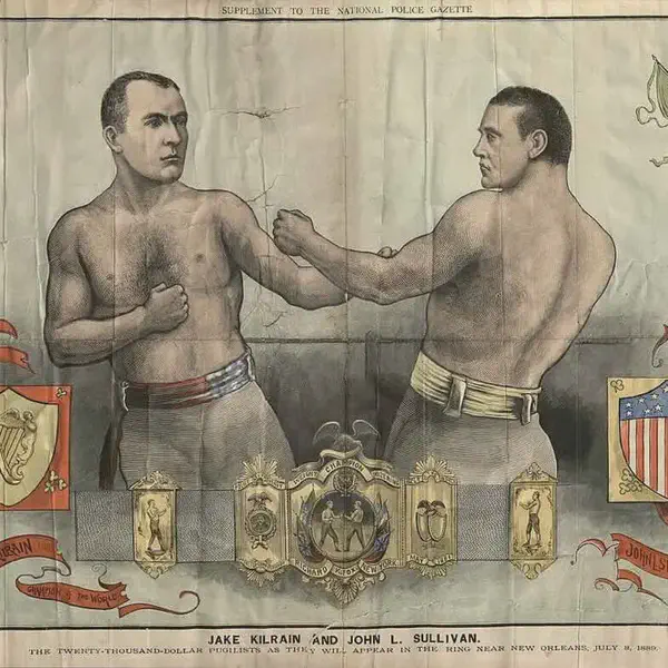 Last official bare knuckle title fight