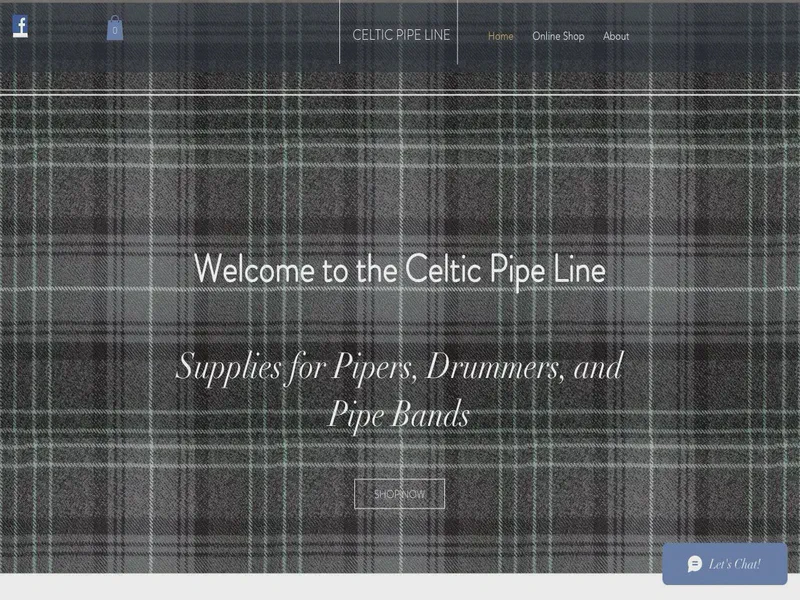 Website preview for www.celticpipeline.com